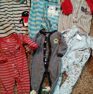 Lot of boys 3 month sleepers